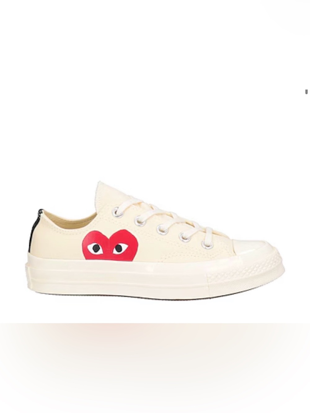 Comme de garçon play x converse